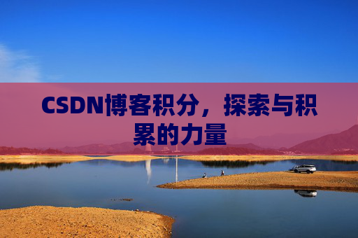 CSDN博客积分,探索与积累的力量
